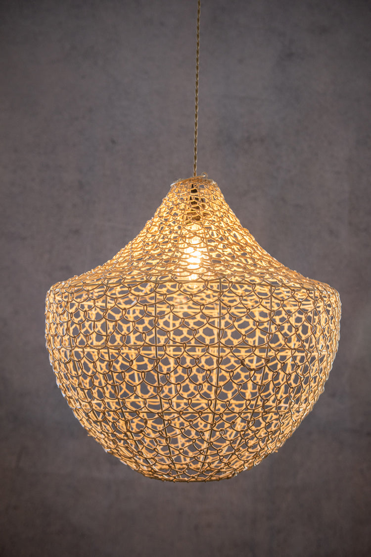 Woven Basket Pendant Light Natural Rattan Hanging Light