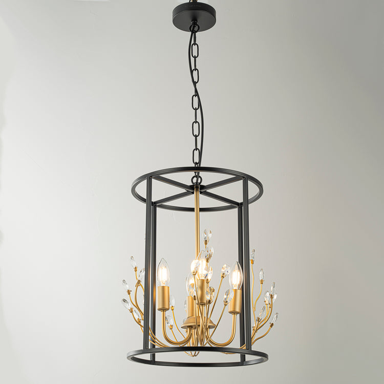 Nova 4-Light Modern Glam Crystal Chandelier