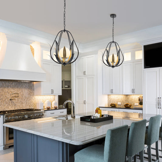 Elora 1-Light Kitchen Pendant Light for Foyer and Entryways