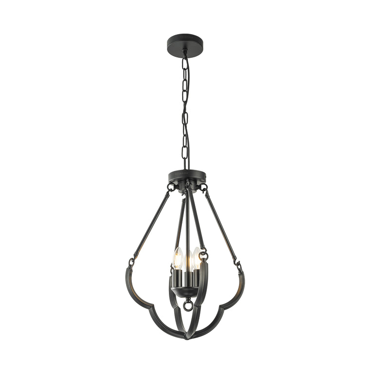 Kenza 3-Light Farmhouse Lantern Chandelier Ceiling Light