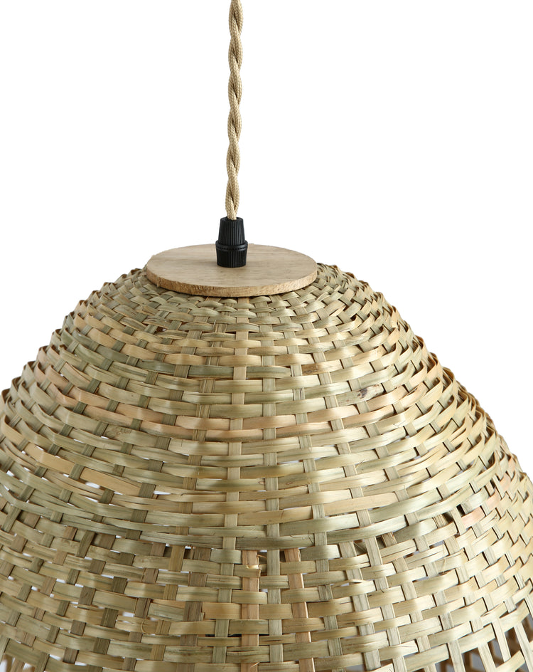 Ele Bohemian Rattan single Light Pendant Natural Color